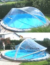 Cabrio Dome Plus Fur Rundbecken Bis 4 50 M 4 60 M Schwimmbadbau Pool Sau Cabrio Rundbecken Schwimmbadbau Pool Outdoor Outdoor Decor