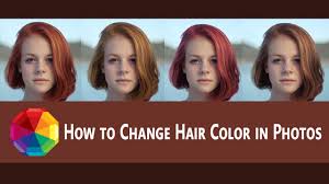 Learn how to transform your blonde hair in just 5 minutes. How To Change Hair Color In Photos Without Photoshop