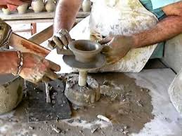 Kosta Teaching How To Make Pottery At Cretan Olive Oil Farm In Agios Nikolas Crete Greece Crete Crete Greece Cretan