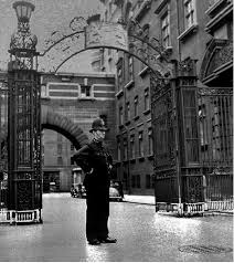 Scotland yard (officially new scotland yard) is a metonym for the headquarters building of the metropolitan police, the territorial police force responsible for policing all 32 boroughs of london, excluding the city of london. Cannon Row Police Constable On Duty Scotland Yard Westminster London Sw1 Uk Circa 1940 S World War Two Westminster London London History Scotland Yard