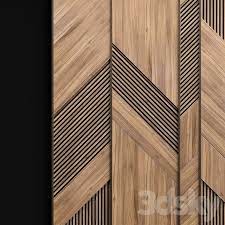 3d Models Other Decorative Objects Wooden Panels With Planks Wood Wall Paneling Modern Wooden Wall Design Door Design Modern