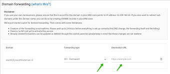How To Setup Domain Forwarding Openprovider