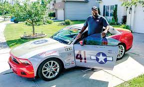 Behind The Wheel Custom Mustang Honors Tuskegee Airmen Tuskegee Airmen Tuskegee Mustang