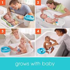 For most newborns, bath time is actually more like more playtime as they do not get very dirty (barring any accidents). Buy Summer Newborn To Toddler Bath Center And Shower Neutral Bathtub Includes Four Stages That Grow With Your Child Online In Ghana B079nskx72