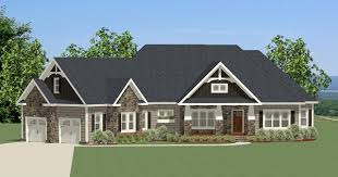 Over 300 block house & cottage plans with basement floor and terrace, plus construction cost estimate. One Story Craftsman House Plan Plan 9712