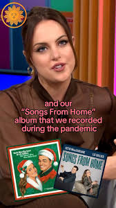 Elizabeth Gillies shares that she voiced rats in Ariana Grande’s music  video, “That Boy is Mine.”, But she’s also been singing with Seth  MacFarlane for over a decade, recently touring their Christmas ...
