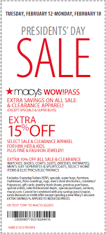 Get 15 Off Macys Printable Coupon