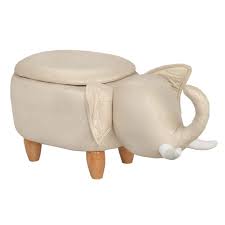 Our square storage ottoman will add functional style to any space. Homegear Animal Kids Nursery Ride On Storage Ottoman Footrest Stool Grey Elephant Golf Outlets Of America Golf Outlets Of America