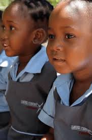 American girls open their hearts to Zambezi Crescent Preschool