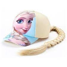 Disney Frozen Elsa Girls Baseball Cap With Blonde Hair Wig Costume Hat New Disney Frozen Elsa Elsa Frozen Disney Frozen