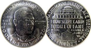Coin Value Us Booker T Washington Commemorative Half Dollar