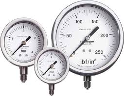 Non Destructive Testing Pressure Gauge Temperature And