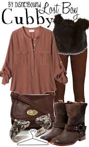 Disney Outfits Lost Boy Bear Cubby Lost Boys Costume Peter Pan Outfit Disney Bound Fashion