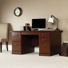 Sauder Heritage Hill Executive Desk 109830 The Furniture Co Computer Desk Design Modern Executive Desk Desk Design