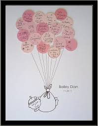 Baby Shower Guest Book Alternative Print Girl Etsy Baby Shower Guest Cute Baby Shower Ideas Baby Shower Guest Book