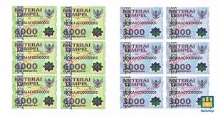 Saya sebagai pengguna materai dan banyak stok kaget materai kok bisa basi, saya suru anak buah saya ambil bpkb sudah lunas cicilan, saya buat surat kuasa. Bea Materai Rp10 000 Berlaku Bagaimana Materai Rp6 000 Dan Rp3 000