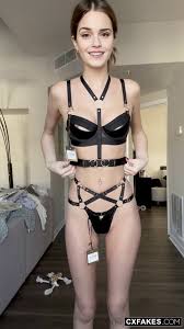 Emma Watson Nude Lingerie Try On Haul | CXFAKES