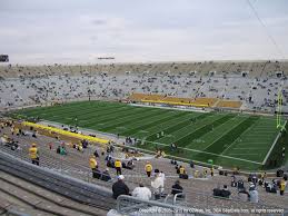 Notre Dame Stadium View From Upper Level 124 Vivid Seats