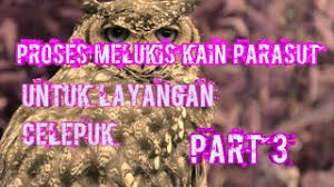 Namun, sebelum mulai dengan proses wantek ada beberapa alat yang perlu dipersiapkan terlebih dahulu seperti berikut ini: Melukis Kain Parasut Part3 Selondingartchannel Youtube