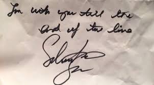 I Am With You Till The End Of The Line I M With You Till The End Of The Line Written And Signed By Sebastian Stan Soldier Tattoo Line Tattoos Marvel Tattoos