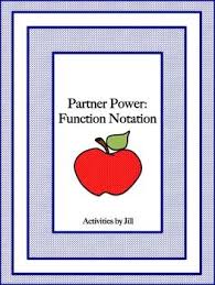 Partner Power Function Notation Distance Learning Teaching Fun Notations Teaching Algebra