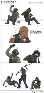 Pin By Seth Johnson On Bandit Rainbow Six Siege Memes Rainbow Meme Rainbow Six Siege Anime