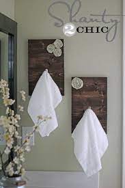 Diy Towel Hooks Diy Towels Diy Towel Hooks Home Projects
