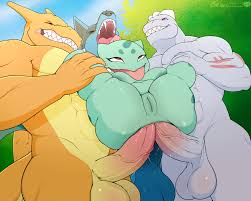 Rule34 - If it exists, there is porn of it  syrios, bulbasaur, charizard,  lucario, machoke, pokemon (species)  6193866
