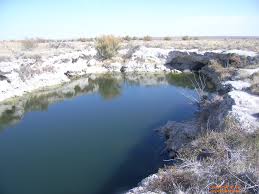 sinkhole at bitter lake