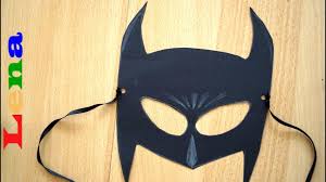 Batman Maske Basteln Masken Basteln Batman Masken Kinder