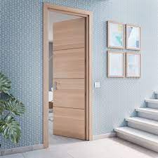 Maybe you would like to learn more about one of these? Bloc Porte Revetu Chene Clair Madrid 2 Xxl H 220 X L 83 Cm Poussant Droit En 2021 Porte Interieur Bois Design De Porte Moderne Bloc Porte