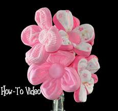 Baby Washcloth Flowers Washagami Bouquet Or Diaper Cake Etsy Baby Washcloth Flowers Baby Shower Crafts Washcloth Flowers