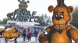 Real or Fake? FNAF World Theme Park + More - YouTube