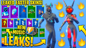 If you want a shoutout all you have to do is turn on postnotifications and comment when done and in every video i wi. New All Leaked Fortnite Skins Emotes Easter Skins Gemini Skin Electro Fied Youtube