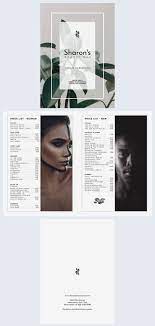 Free Elegant Beauty Price List Template Beauty Salon Price List Salon Price List Hair Salon Price List