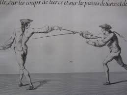 Girard Armes Fencing Volte Sur Les Coups 76 1740 Male Sketch Fence Armes