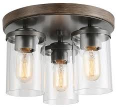 Whether you prefer rustic, modern, traditional, contemporary, farmhouse or industrial style, we have lighting options for you. Lnc 3 Light Farmhouse Flush Mounts Rust Ceiling Light Fixture Farmhouse Transitional Flush Mount Ceiling Lighting By Lnc Houzz