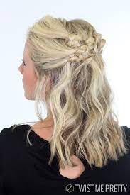 Twist Me Pretty Hair Styles Diy Hairstyles Wedding Hairstyles For Medium Hair