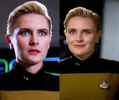 Star Trek Next Generation Tasha Yar played by the beautiful actress Denise  Crosby