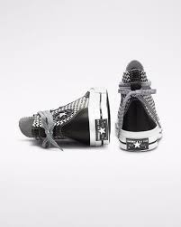 Black And White Low Top Converse Chuck 70 Vltg High Top Converse Black White White Converse Chucks Converse Chucks