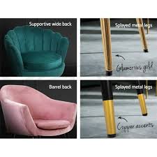 Mustard yellow velvet slipper accent chair lounge chair velvet fabric. Artiss Armchair Lounge Chair Accent Armchairs Retro Single Sofa Velvet Seat Ebay