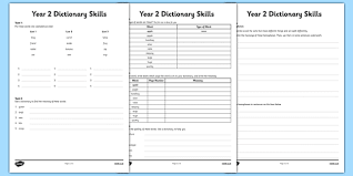 Here are several examples of differentiation strategy that can be used in your classroom. Dictionary Skills Definition Worksheet Template