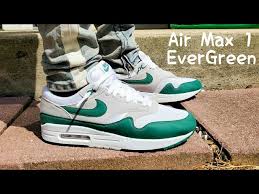 Air Max 1 Evergreen 2020 Unboxing On Feet Youtube