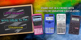 Solves algebra problems and walks you through them. Calculators Casio Usa