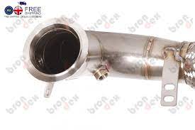 Bmw X6m Downpipe O76mm For Bmw X6 E71 M V8 Bi Turbo 555 Hp 2010 And Later