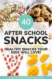Healthy After School Snacks For Kids Maple Mango After School Snacks School Snacks Healthy Snacks Recipes