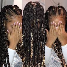 If you like the attention of others, then this hairstyle is just for you! 12 Easy Winter Protective Natural Hairstyles For Kids Natural Hairstyles For Kids Hair Styles Braided Hairstyles