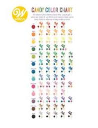 Skillful Wilton Candy Melts Color Chart Icing Coloring Chart