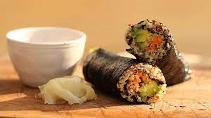 Quinoa Nori Metabolism Boosting Wraps By Nutritionist Lola Berry Nori Seaweed Combined With The Ve Healthy Lunch Snacks Berries Recipes Easy Healthy Lunches