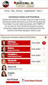 You have to remember all the rules and if you break one, you must chug the remainder of your drink or due to a shot. Espn S Bachelor Fantasy App Is Definitely Rose Worthy Espn Front Row